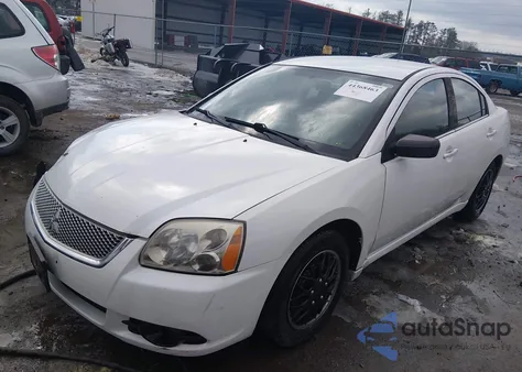2012 Mitsubishi Galant Es/Se z USA, uszkodzony, nr VIN 4A32B3FF8CE009422